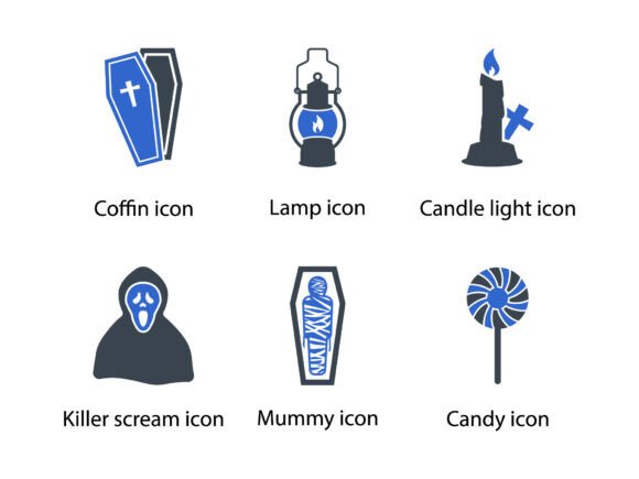 Halloween Icon Set 2: Graphics and Icons for Local Business