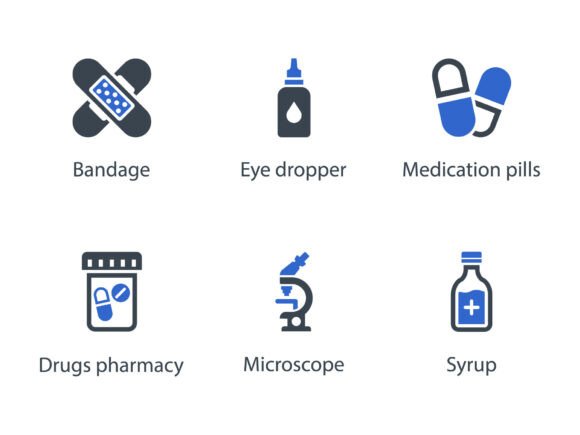 Medical Equipment Icon Set 3: Graphics and Icons for Branding