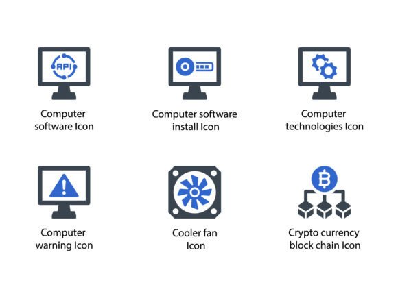 Modern Technologies Icon Set 5: Graphics and Icons for Modern Design