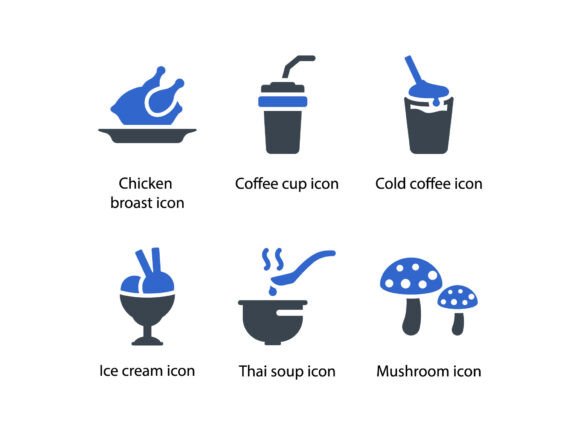 Restaurant Icon Set 3: Graphics and Icons for Branding