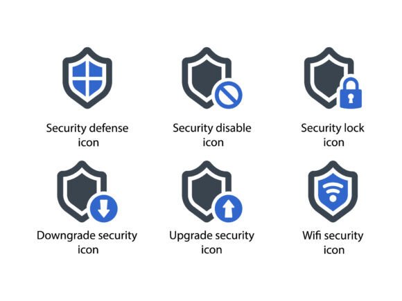 Security Icon Set 1: Graphics and Icons for Real Projects