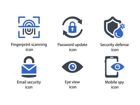Security Icon Set 3: Graphics and Icons for Digital Sellers