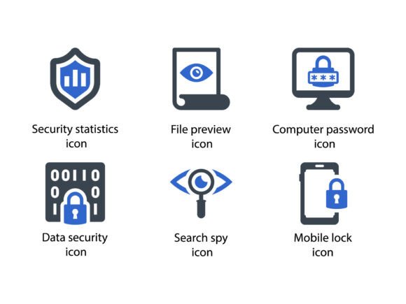 Security Icon Set 5: Graphics and Icons for Modern Design