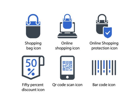 Shopping E Commerce Icon Set 5: Graphics and Icons for Digital Sellers